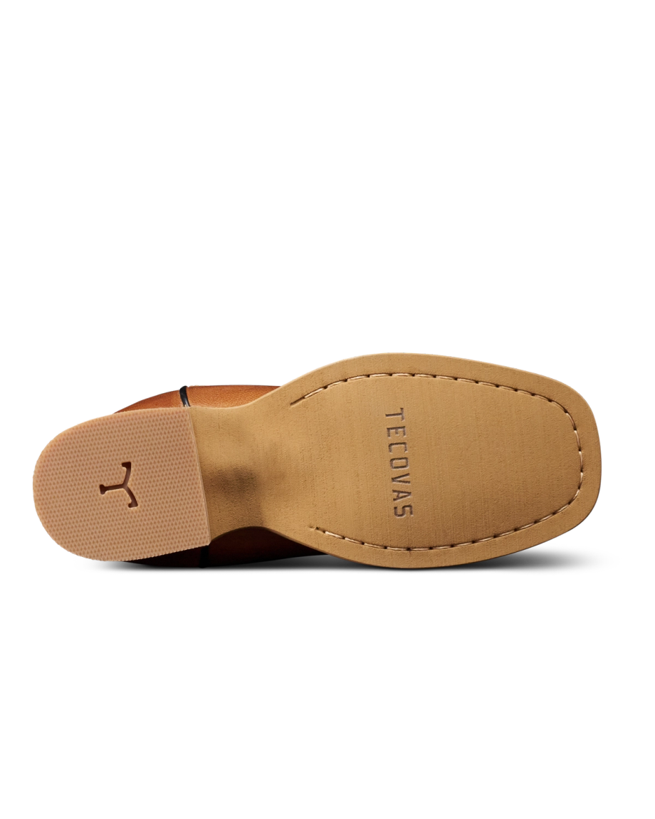 Sole view of The Doc Kid - Tan on plain background