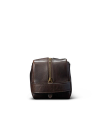 Side view of the Bartlett Travel Kit in the color Dark chocolate. 