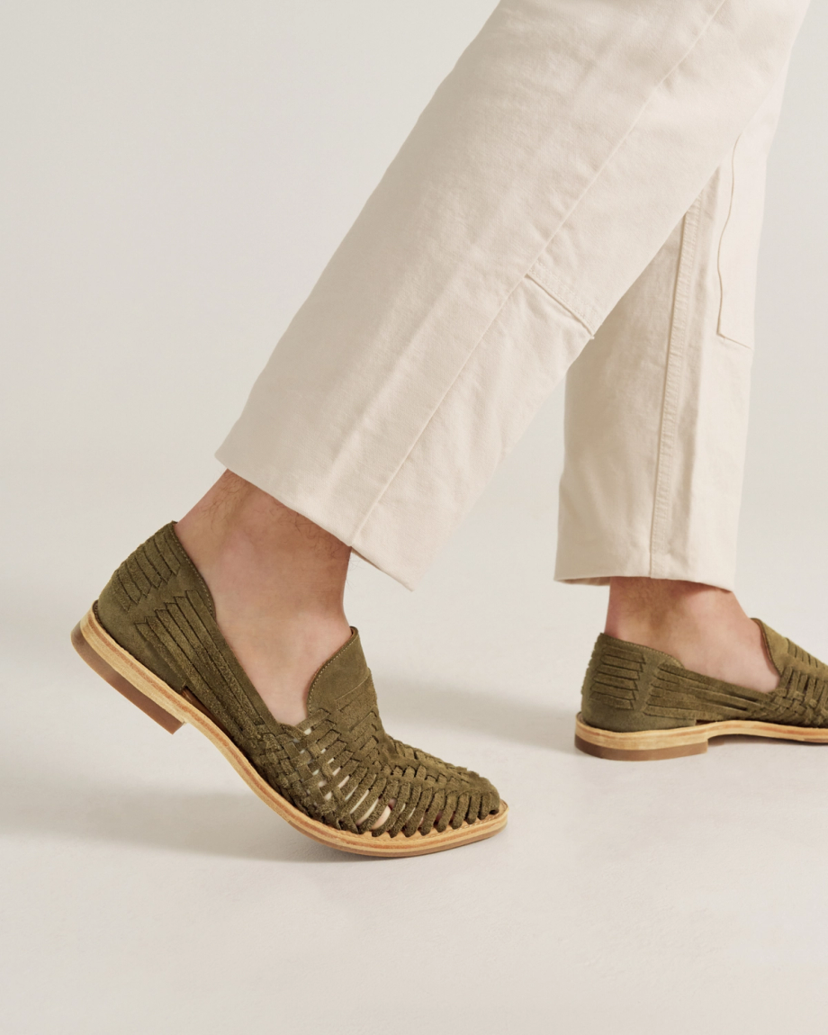 View of The Mateo - Burnt Olive Roughout