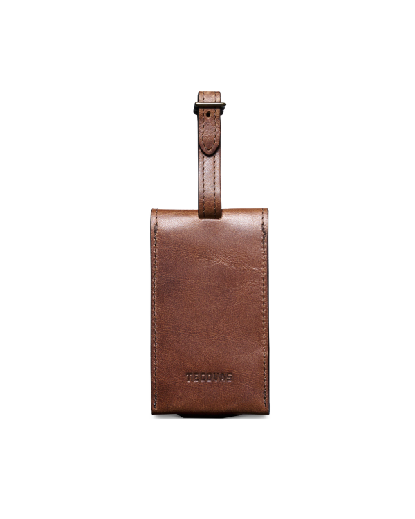 Image of the bartlett luggage tag on a plain background