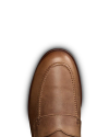 Toe view of The Monterrey Penny - Chestnut on plain background