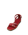 Quarterfront view of The Blakely - Cherry on plain background