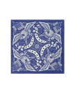Front view of Americana Bandana - Blue on plain background