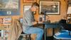 a man at a desk working