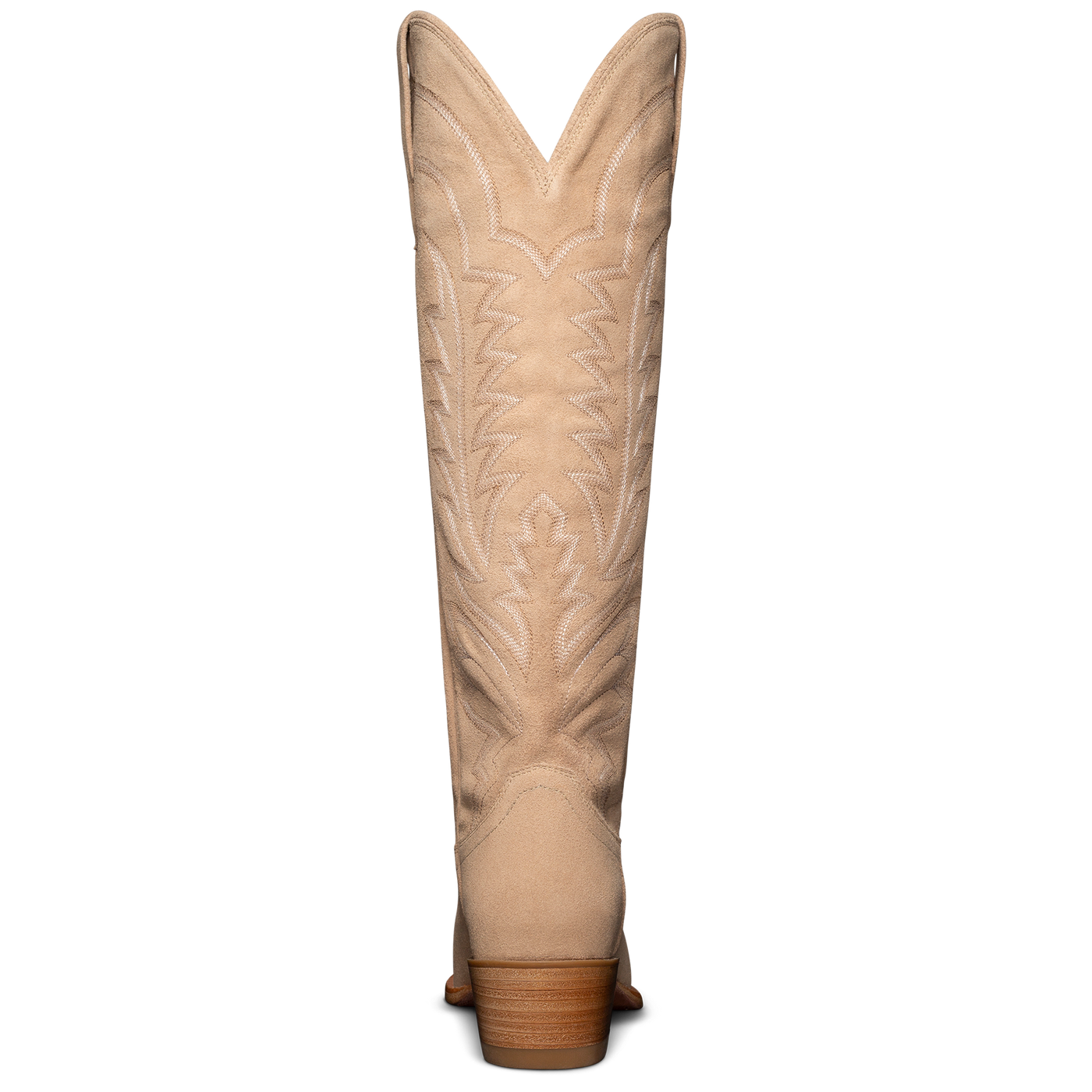 Off White Tall Cowgirl Boots