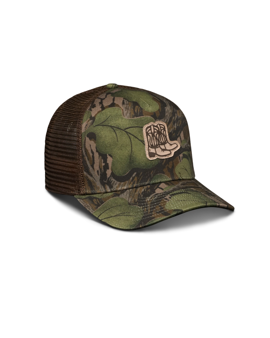 Tecovas x Mossy Oak Green Trucker Hat | Tecovas