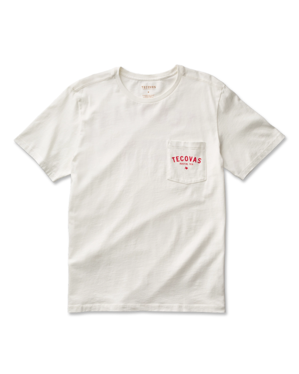 Men's Fine Makers Pocket Tee - Bone Red 