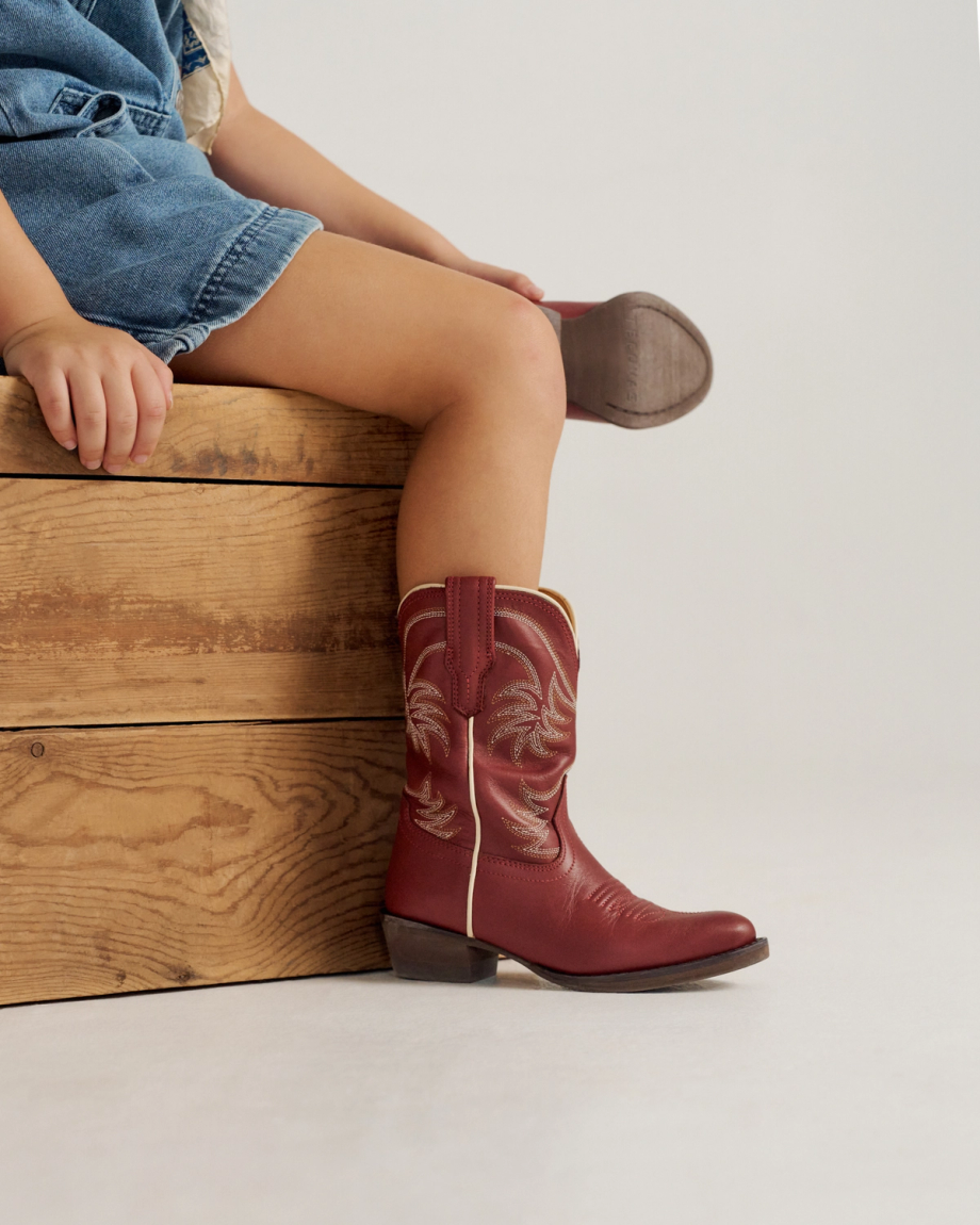 View of The Annie Kid - Scarlet Cowhide