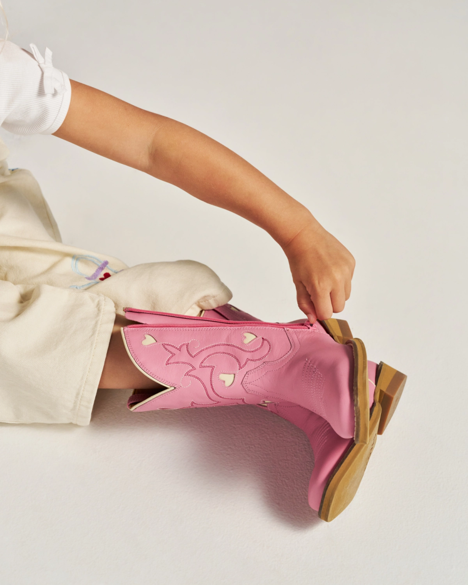 View of The Annie Hearts Toddler - Wild Rose