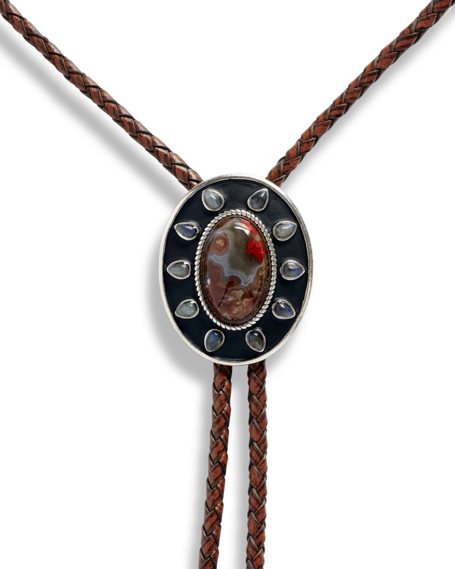 Closeup detail view of Birthday X Iron Lamb Bolo - Multi
