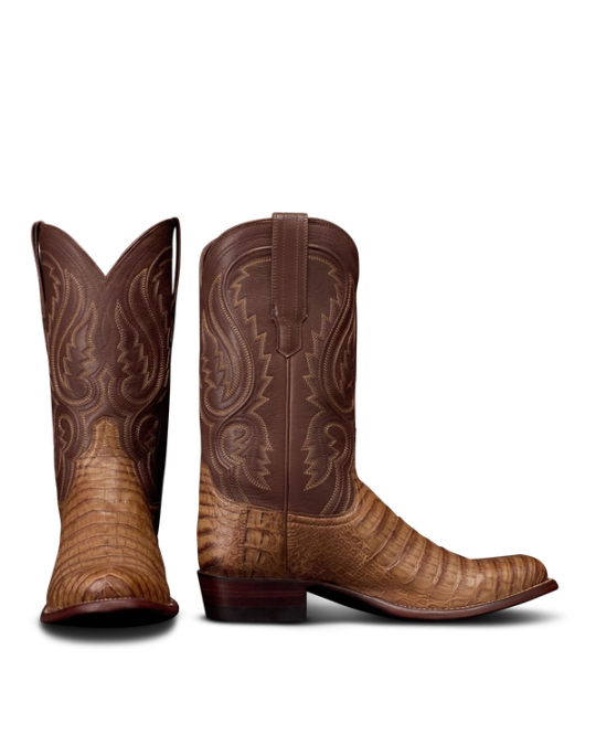 Pair view of The Dillon - Toffee Caiman on plain background