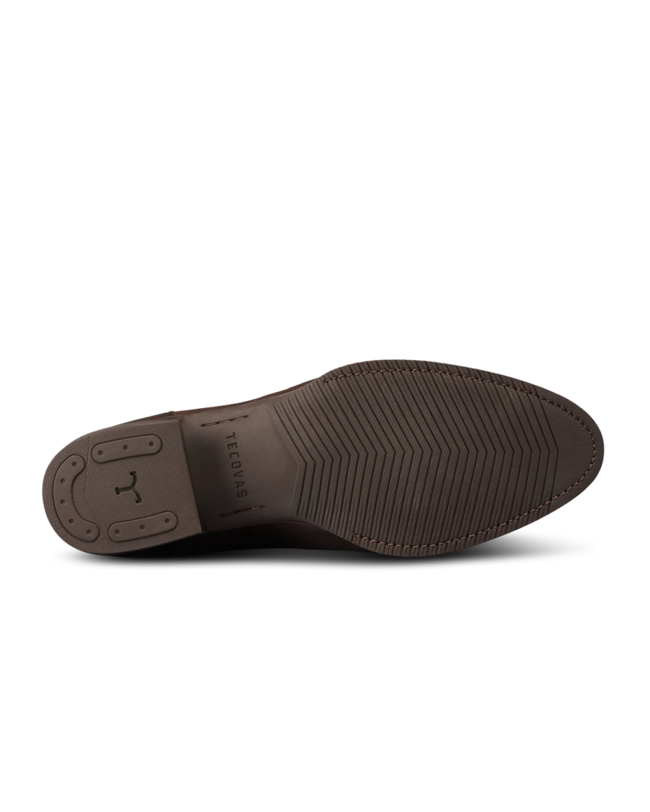 Sole view of The Buck - Clay Goat on plain background