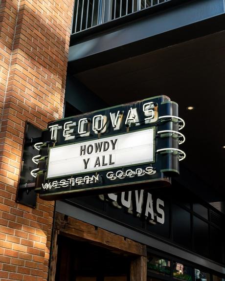 Image of the Tecovas Broadway store.