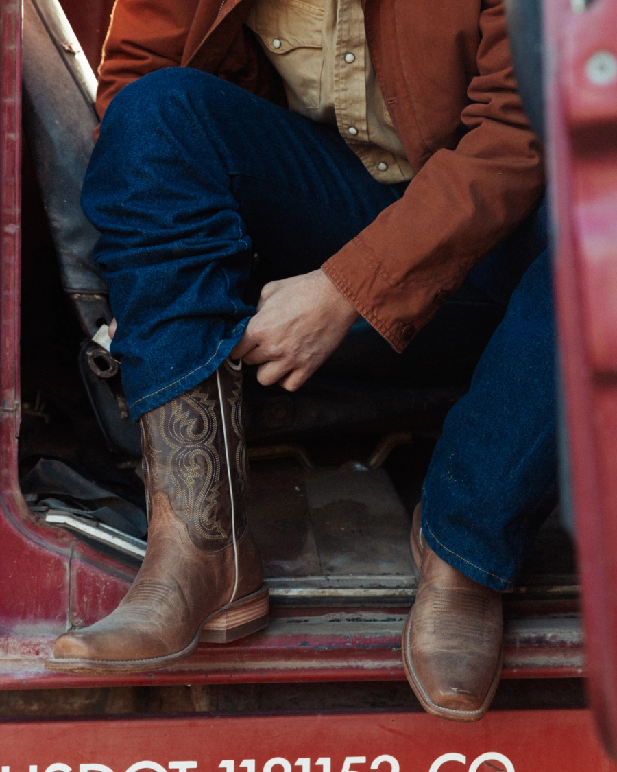 Tecovas Boots The Parker in Sand Roughout - Men’s 11D - barely used Tecovas 11d quintin sand - Gem main image 4