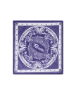 Front view of Gameday Bandana - Purple on plain background