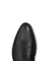 Toe view of The Jane - Midnight Suede on plain background