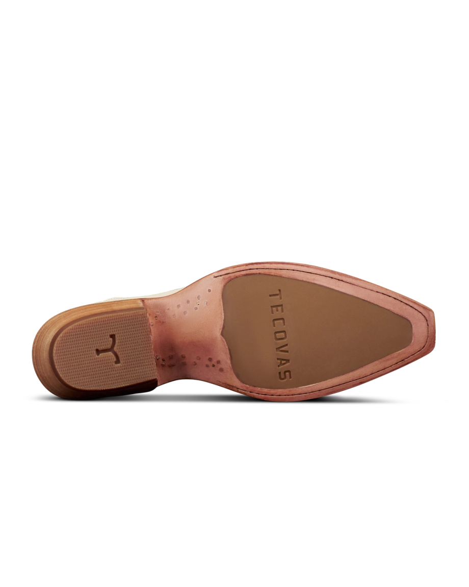 Sole view of The Rosie - Bone on plain background