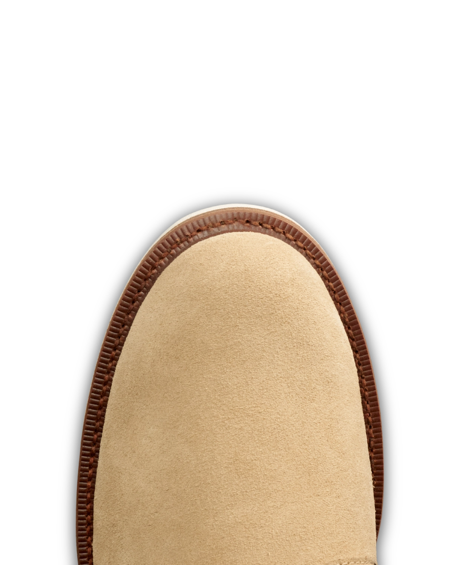 The Knox Lace Up in Sandstone Roughout - Men's Lace Up Boot | Tecovas