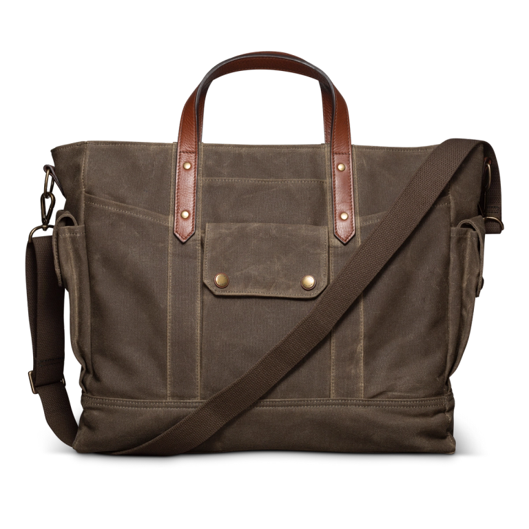 Tecovas | Leather Tote Bag | Medium Brown