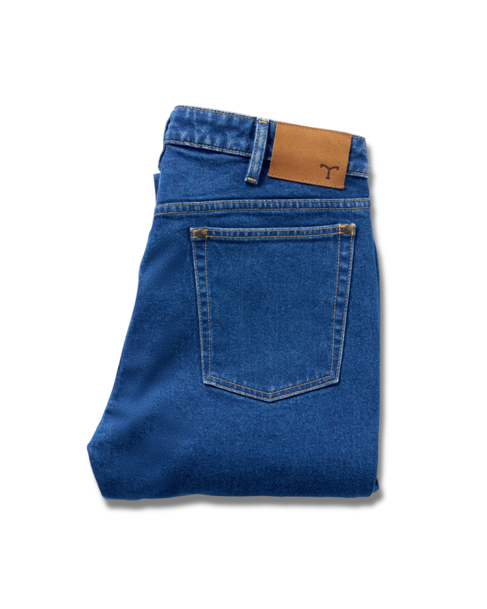 Men's Rugged Standard Jeans (II) - Medium on plain background