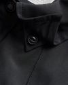 Closeup detail view of Men's Performance Western Pearl Snap SS - Classic Fit - Black