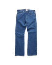 Front view of Men's Modern Bootcut Heritage Denim - Medium Blue on plain background