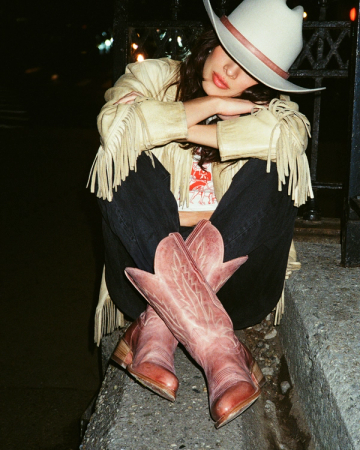 View of The Jamie II - Pink Frost Goat