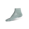 Profile view of Howdy Y'all Hiking Sock (2-Pack) - LT Teal, Gray on plain background