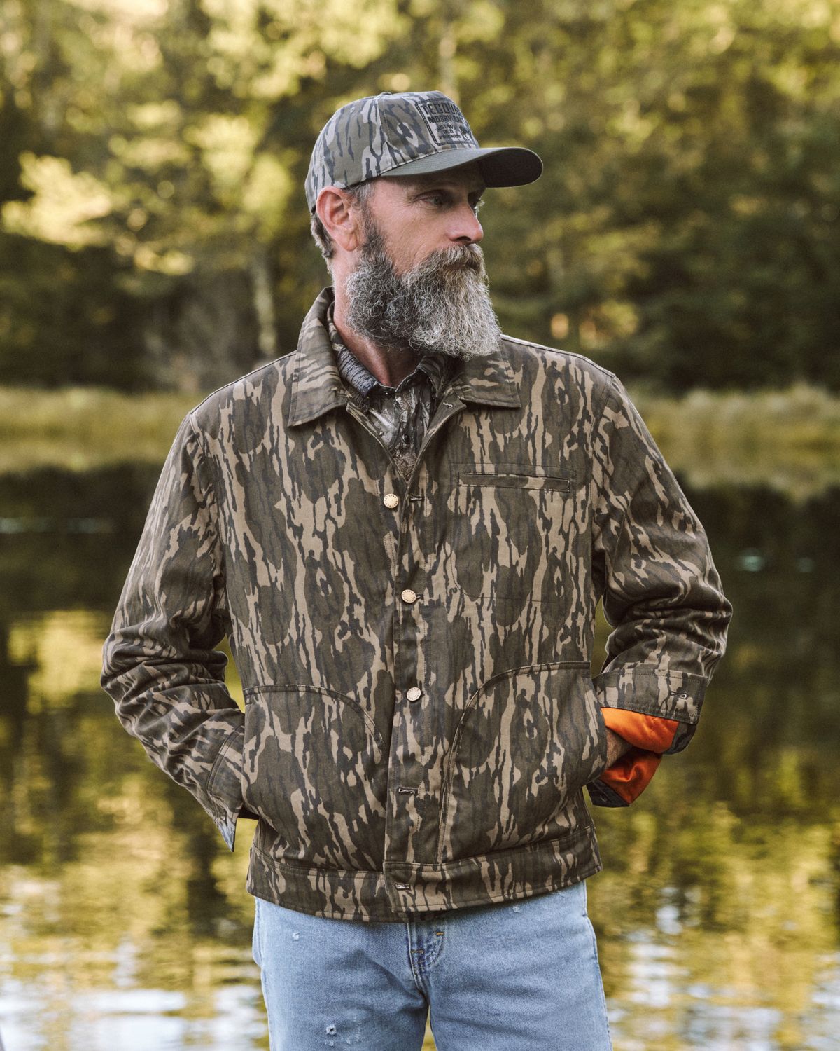 Men's Tecovas x Mossy Oak Waxed Ranch Jacket