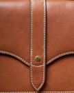 Closeup view of Women's Sierra Convertible Crossbody - Saddle Tan
