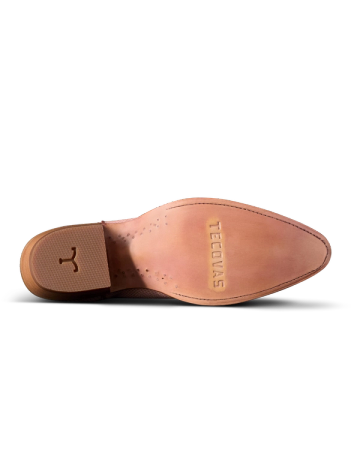 Sole view of The Abby - Pink Frost Lizard on plain background