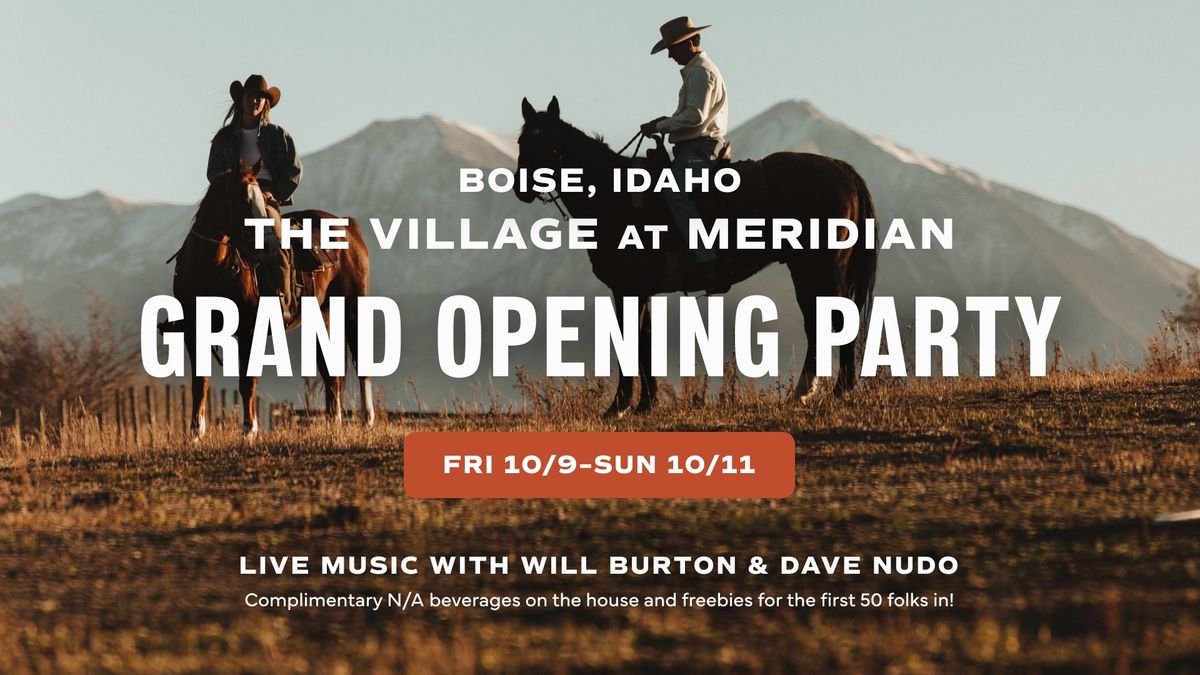 The Village at Meridian Opening Party - Meridian, ID | Tecovas