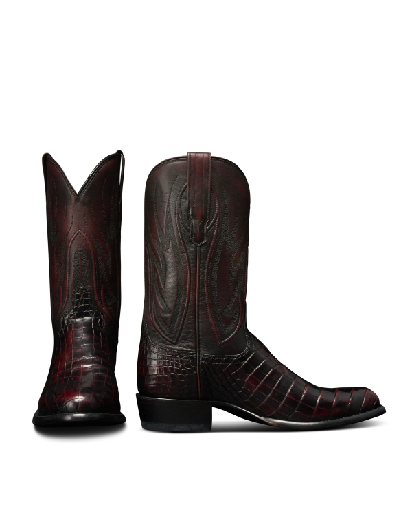 Pair view of The Cooper - Black Cherry on plain background