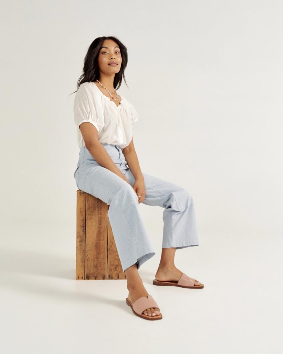 Full view of The Carmen - Misty Rose on model