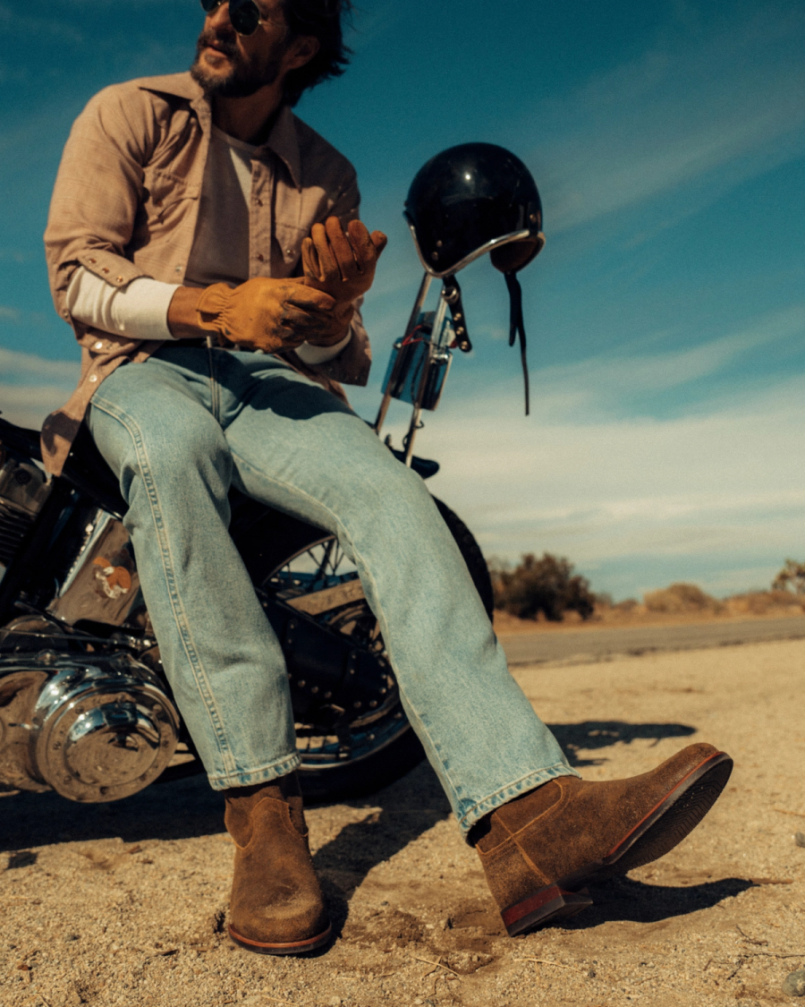 The Glen in Dustwood Roughout - Men's Roper Boot | Tecovas