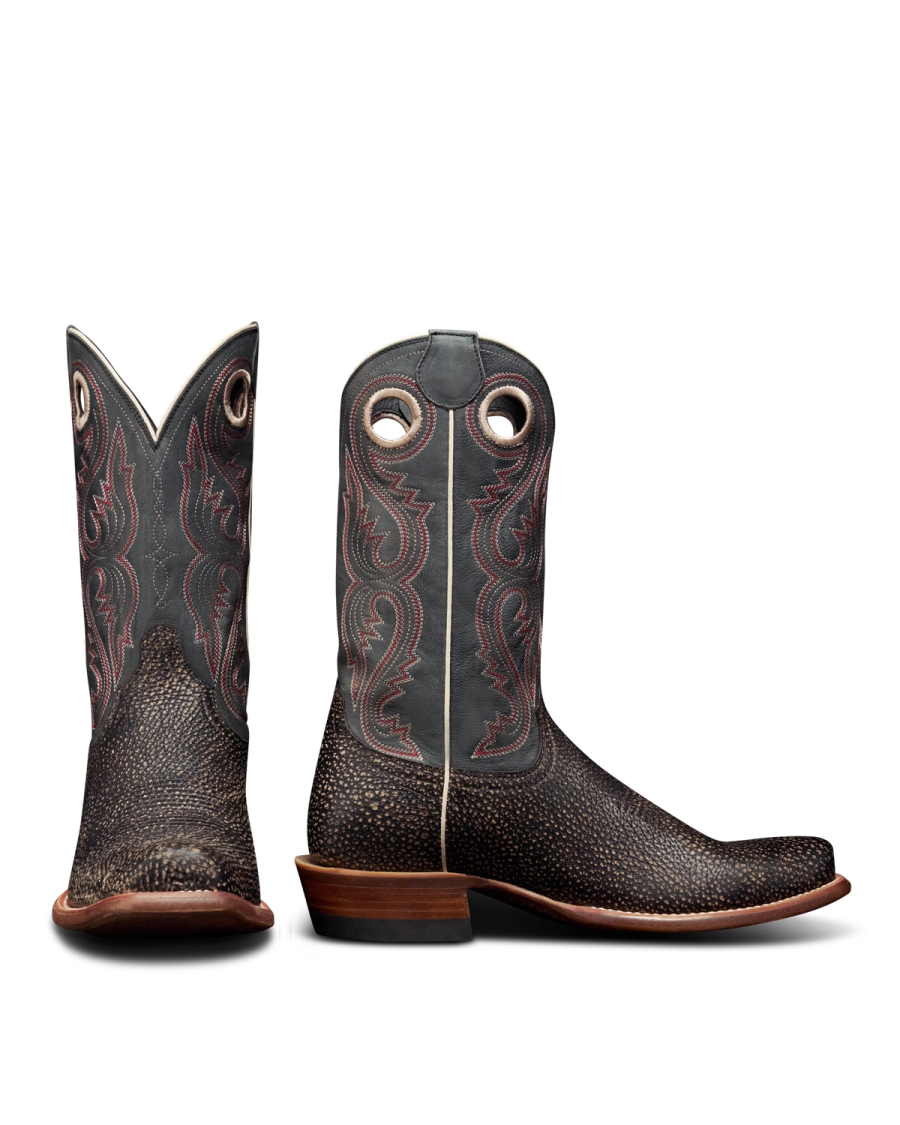 The Parker Horseman Boot - Gray bison | Tecovas