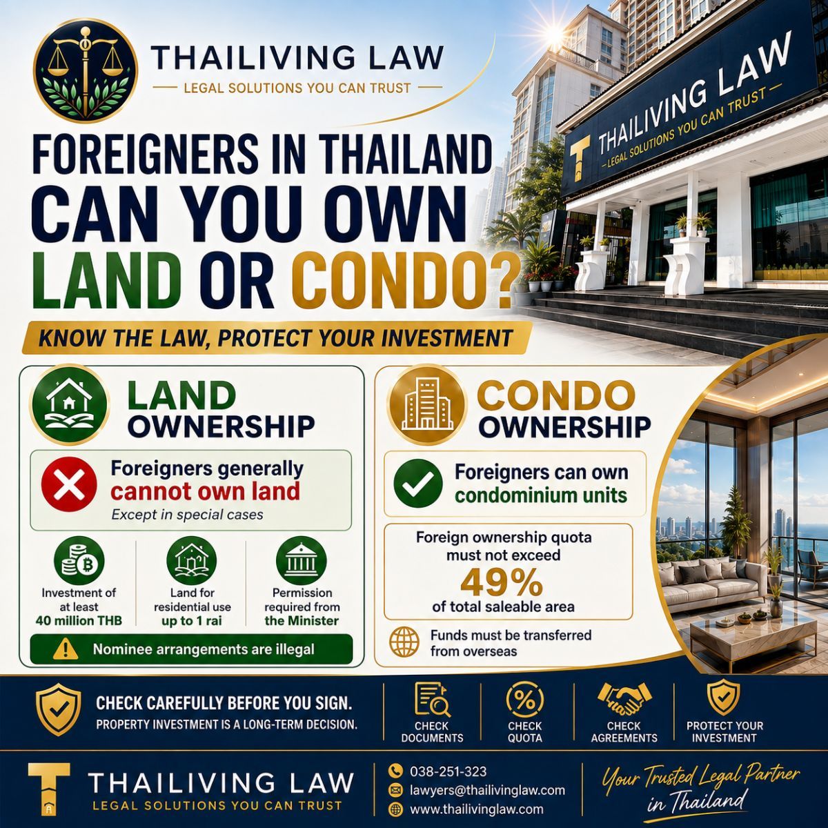 Foreigners and Thai Property Laws