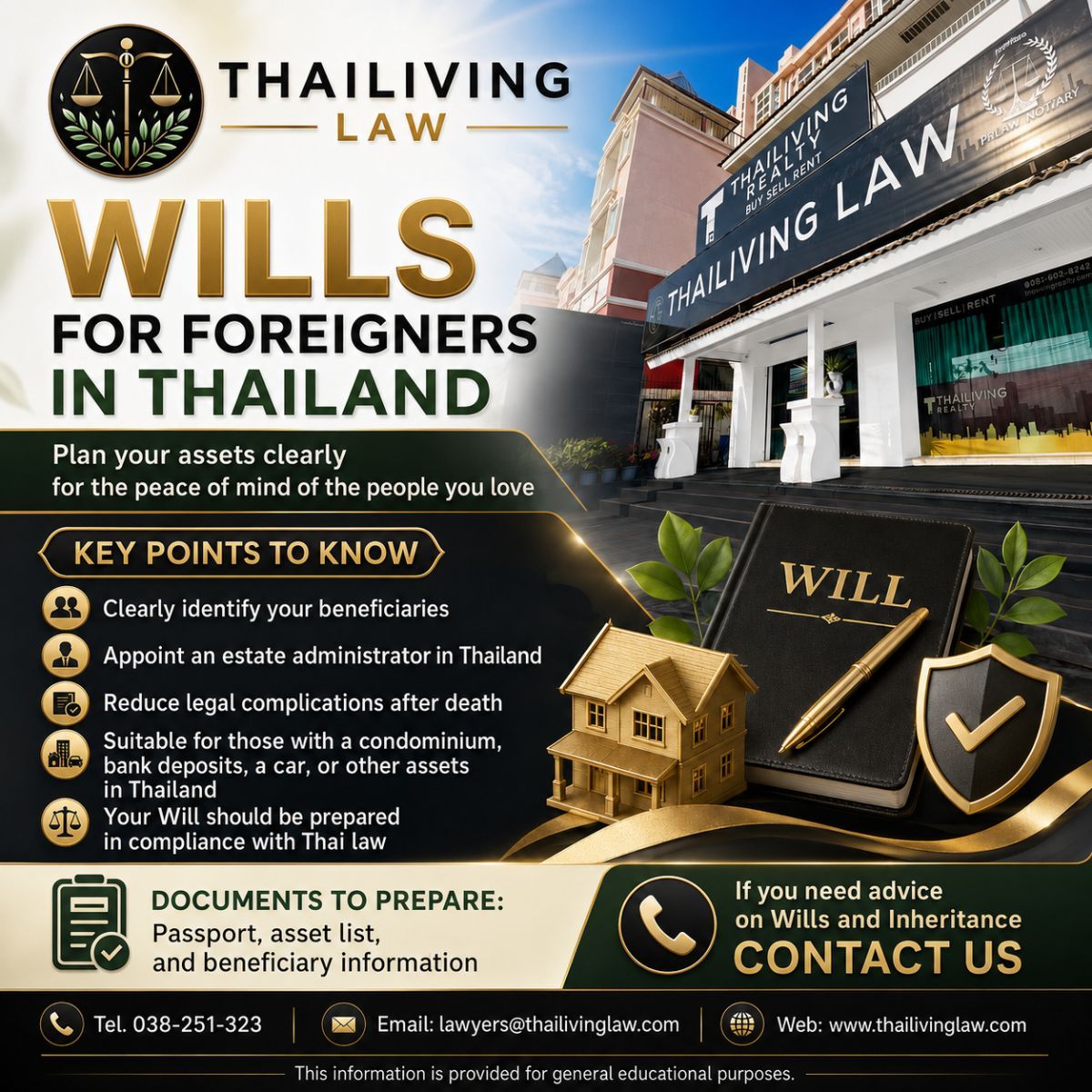 Secure Your Thai Assets with a Will Today