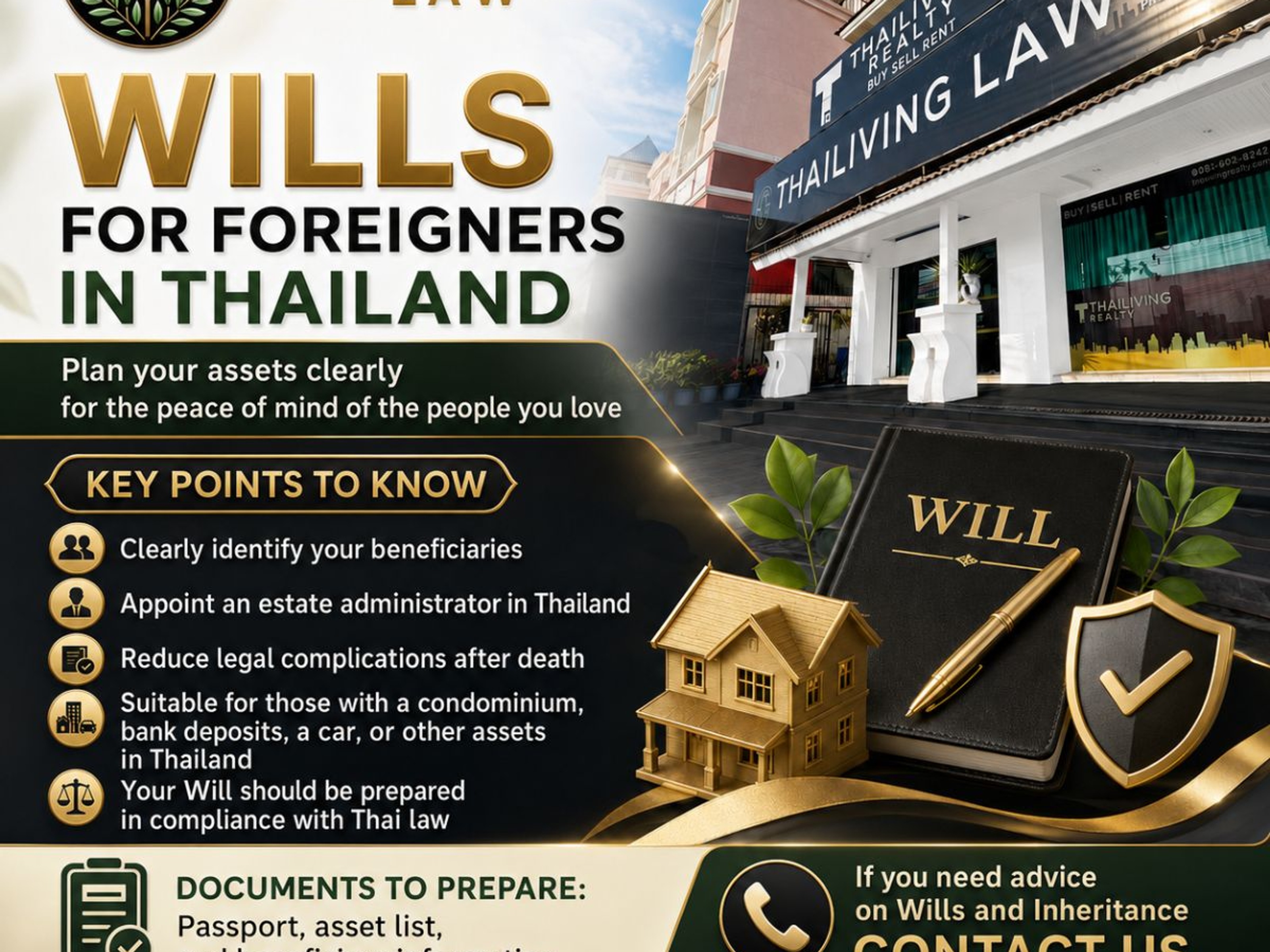 Secure Your Thai Assets with a Will Today