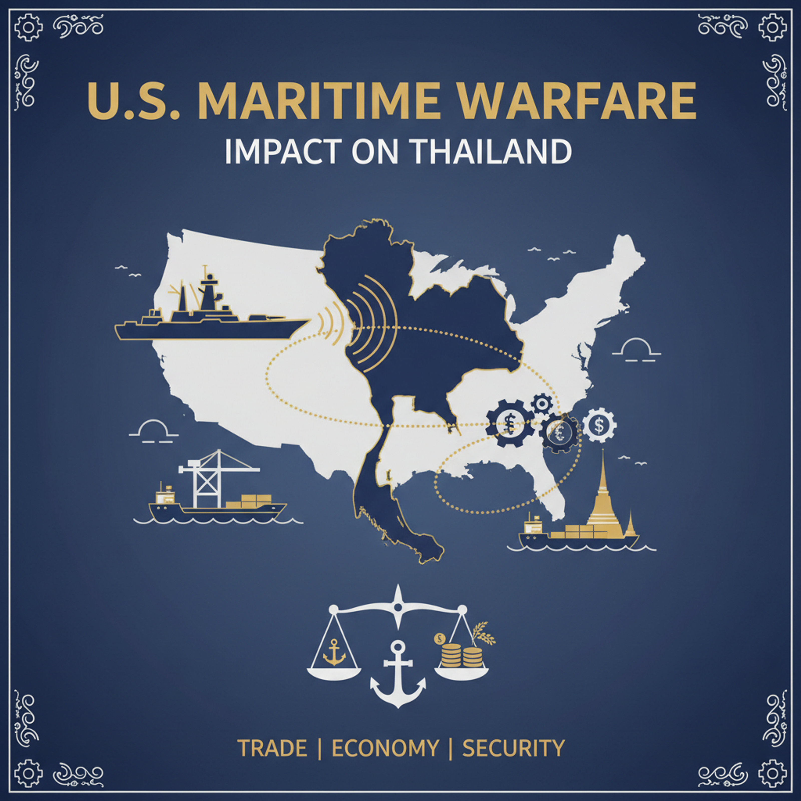 How U.S. Maritime Warfare Affects Thailand?