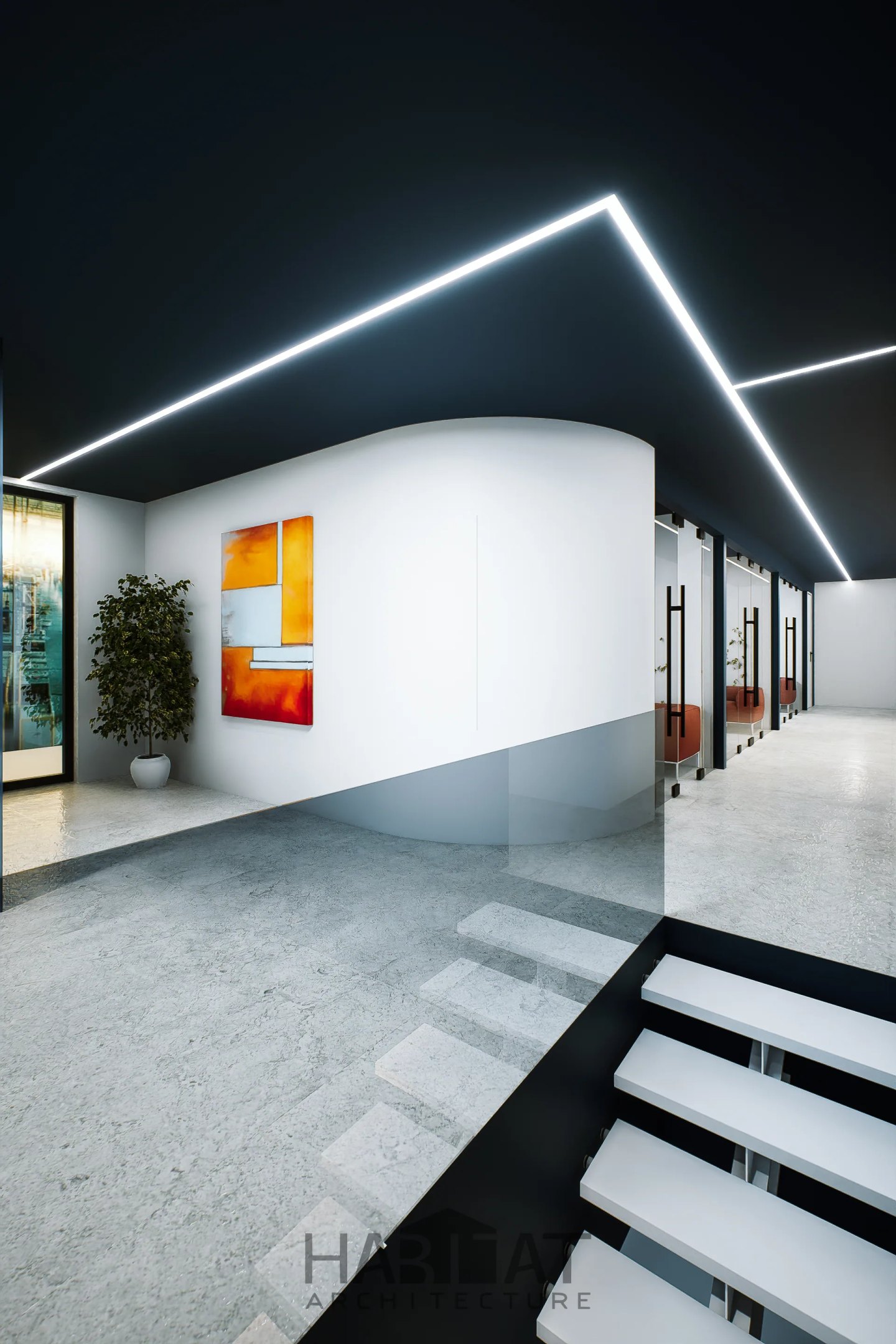 Service Office Tirana, selected view 08