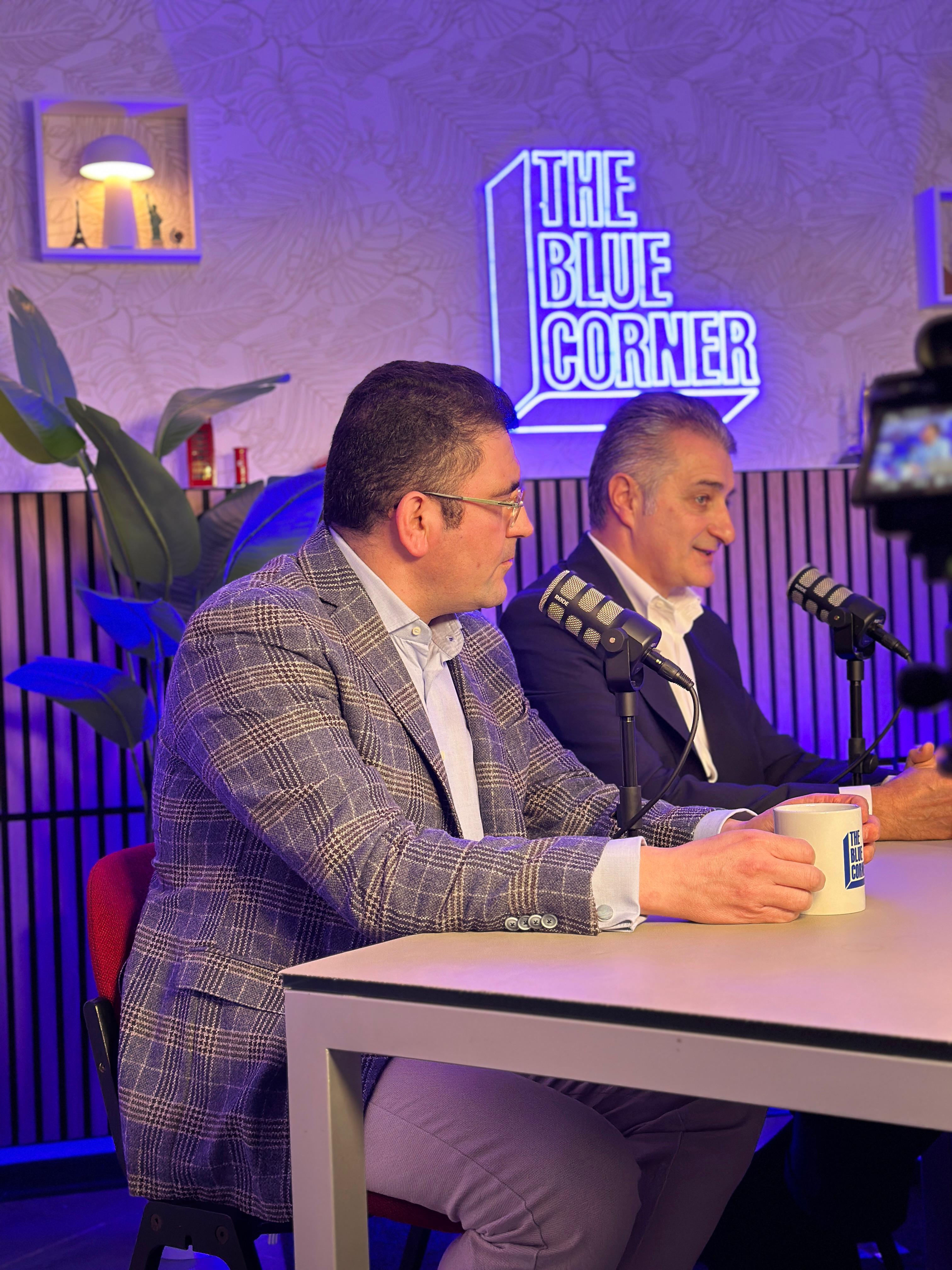 Gabriele Picci e Mario Picozzi a The Blue Corner Media