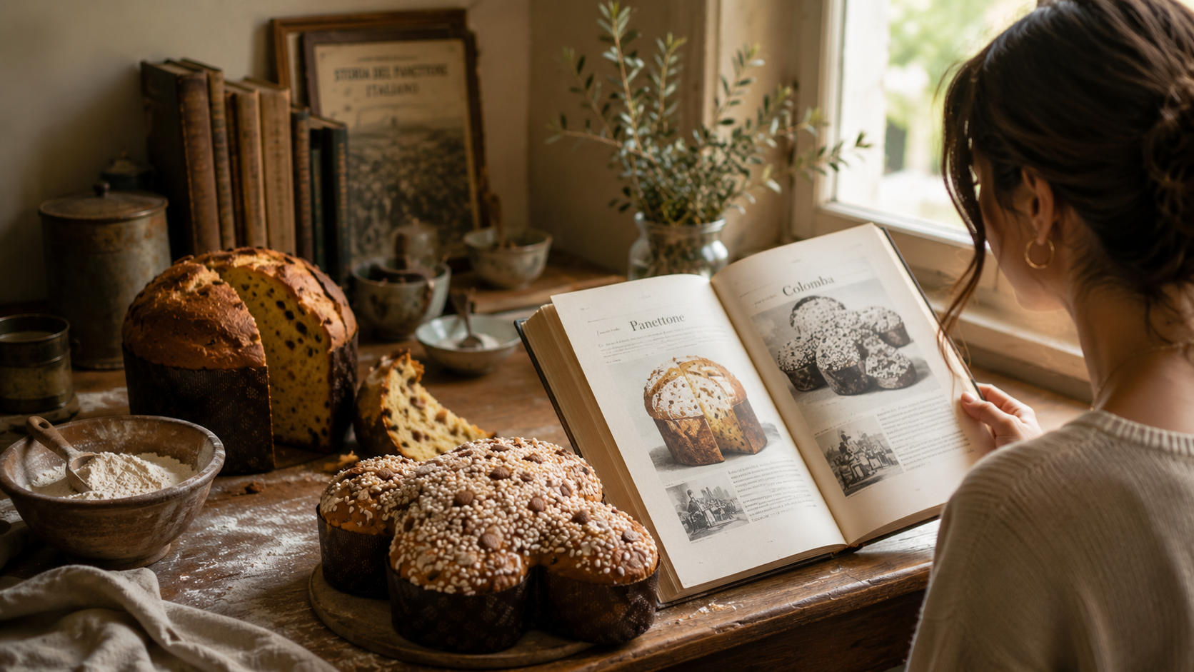 Copertina Colomba e Panettone