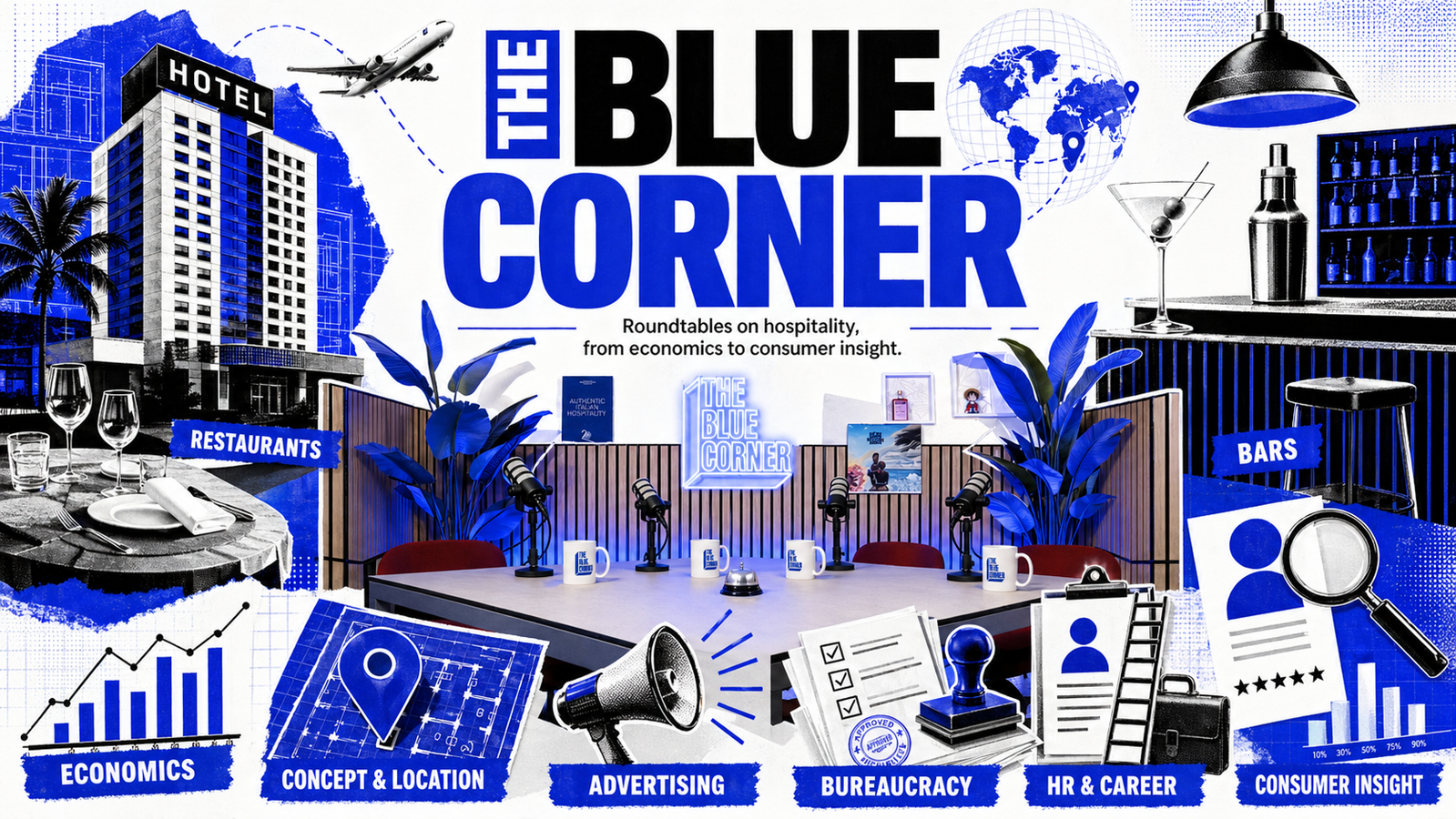 Panel The Blue Corner