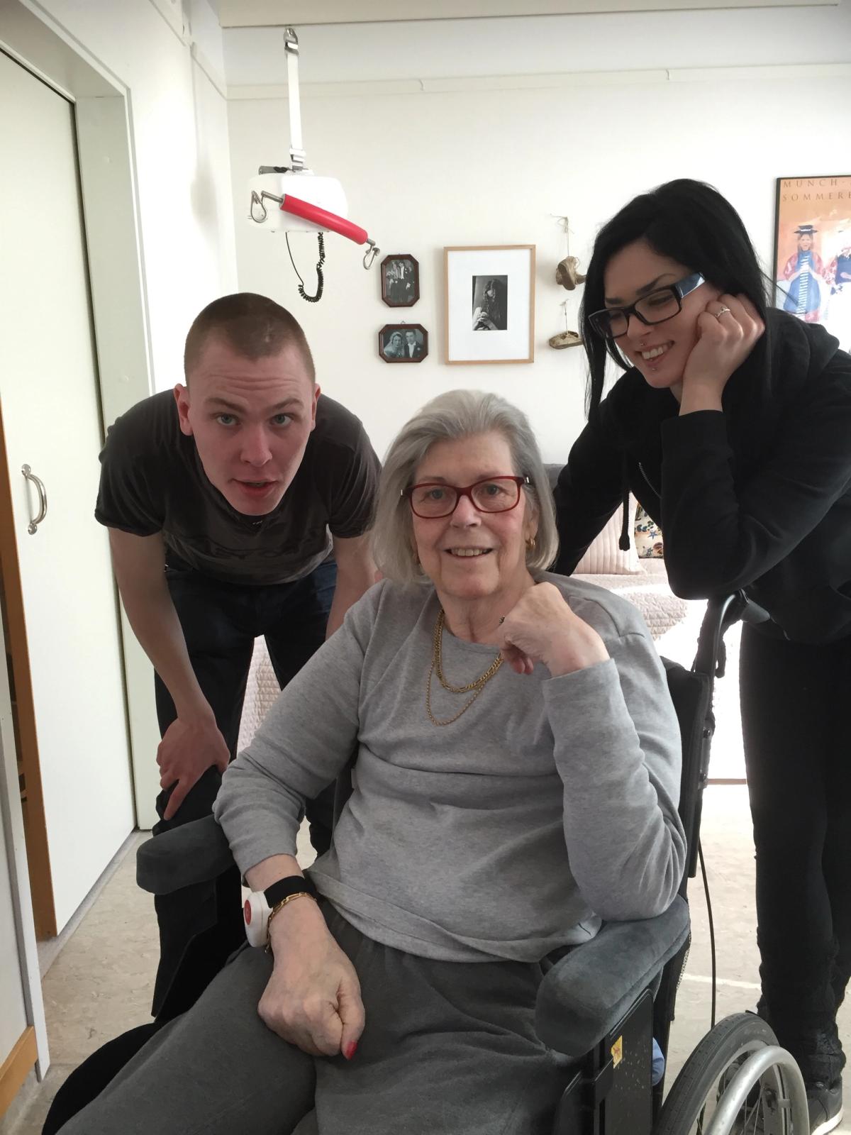 Besökte Cats mormor på ålderdomshem