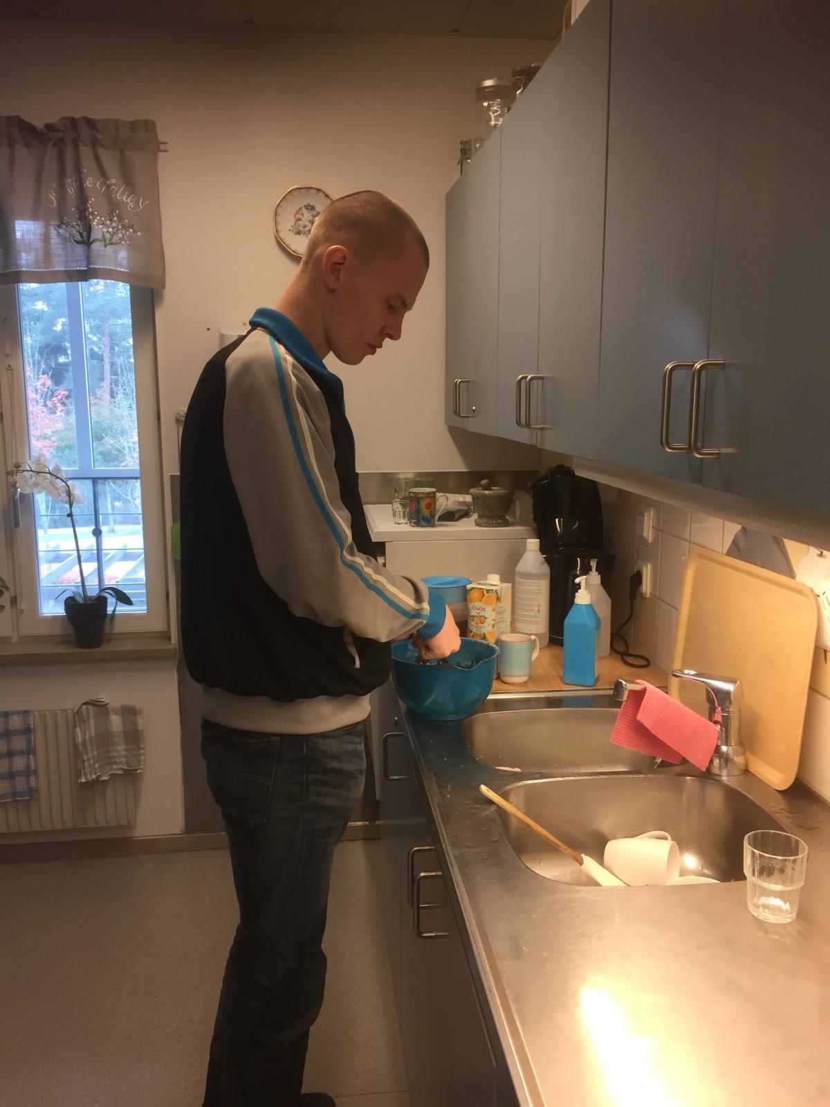 Bakning på ålderdomshem