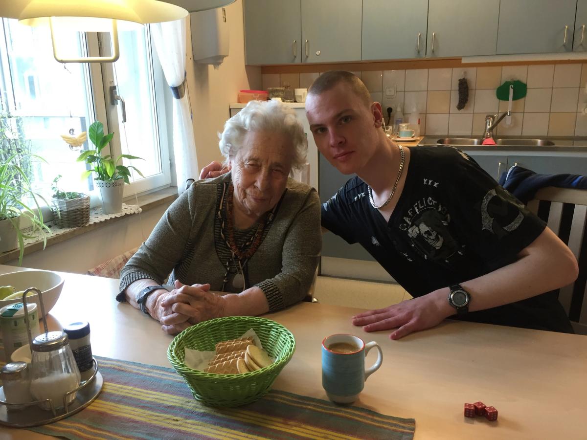 Praktik på ålderdomshem