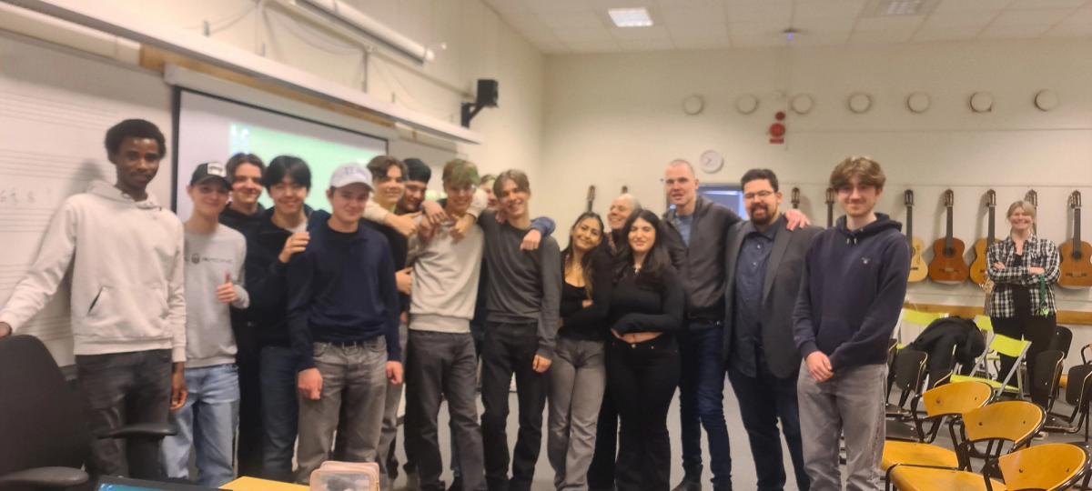 Föreläsning på Björkebyskolan