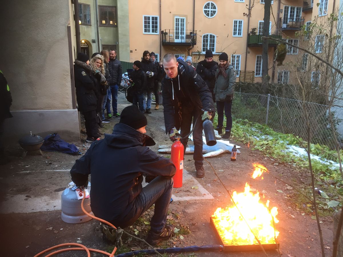 Brandövning
