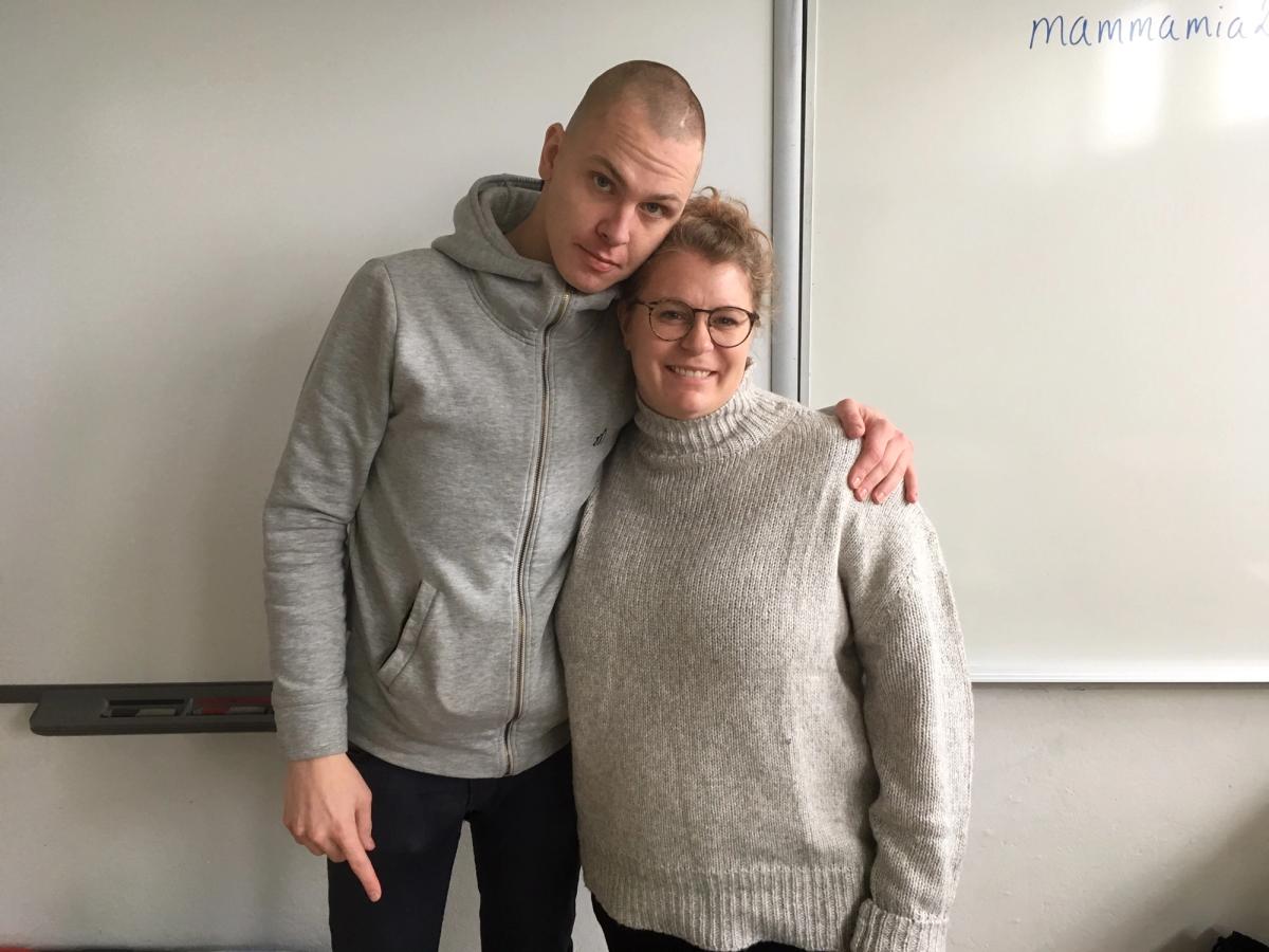 Föreläsning på Trångsundskolan i Huddinge